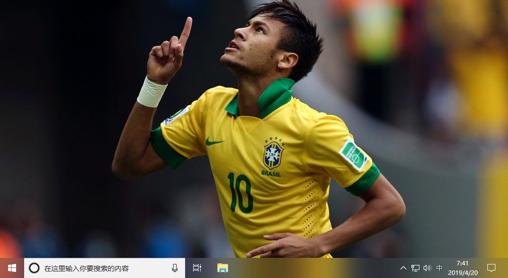 内马尔（Neymar）Win10主题