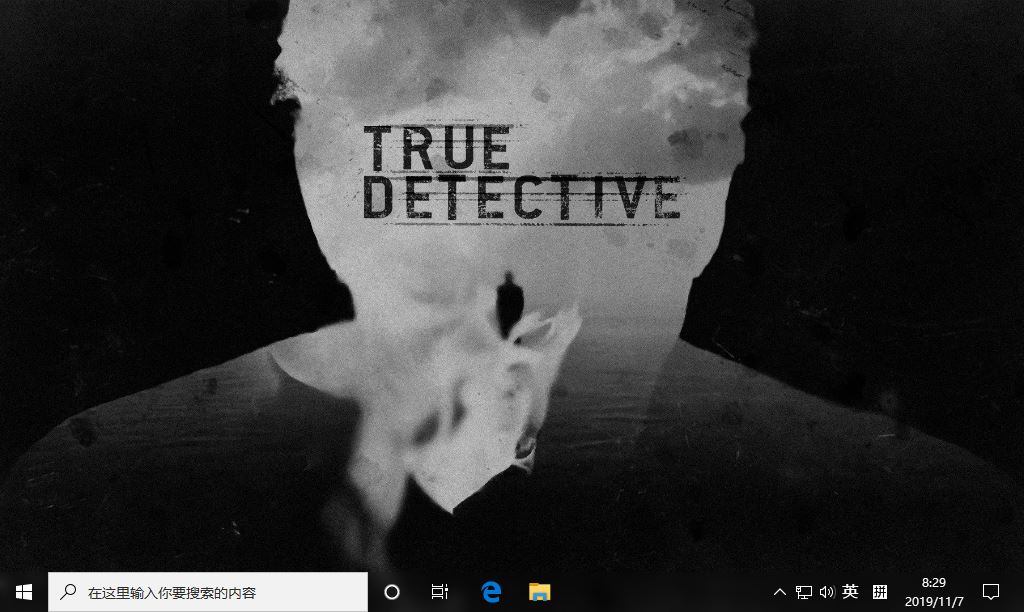 真探 (True Detective) Win10主题