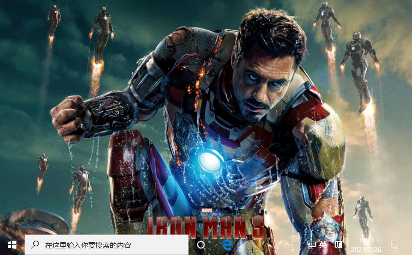 钢铁侠3 (Iron Man 3)Win10主题