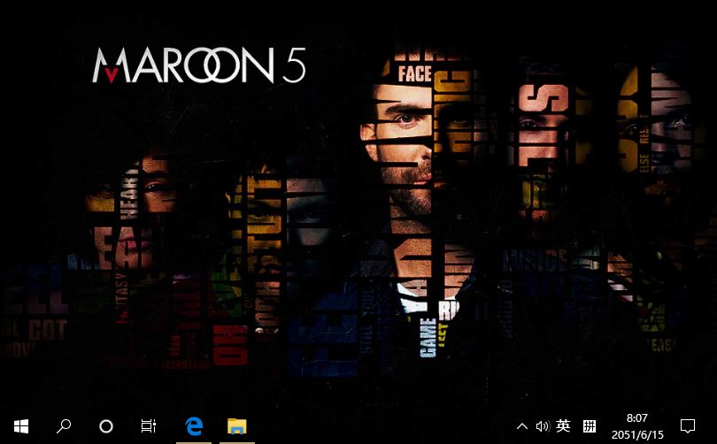 魔力红（Maroon 5）电脑主题